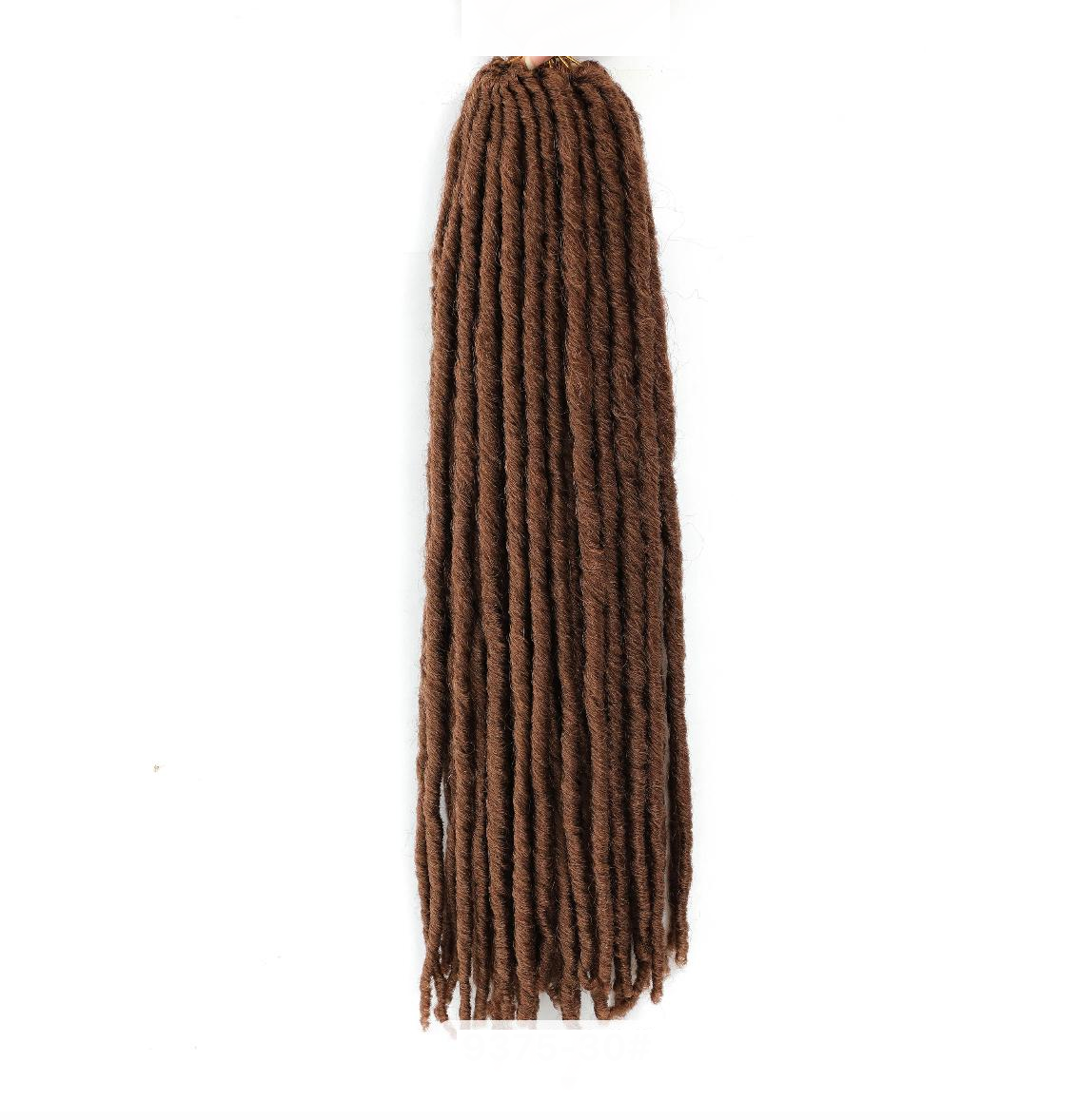 Faux Crochet Locs #30 - Copper Brown