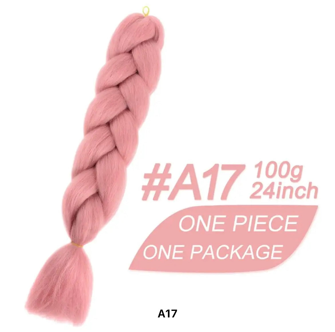 Braiding hair extensions #A17 - Watermelon