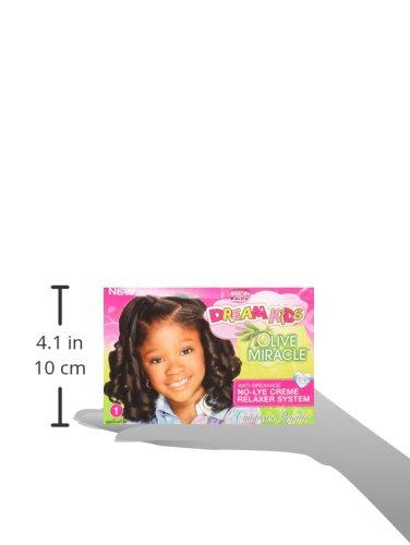 African Pride Dream Kids Olive Miracle No-Lye Creme Relaxer System Children's Regular