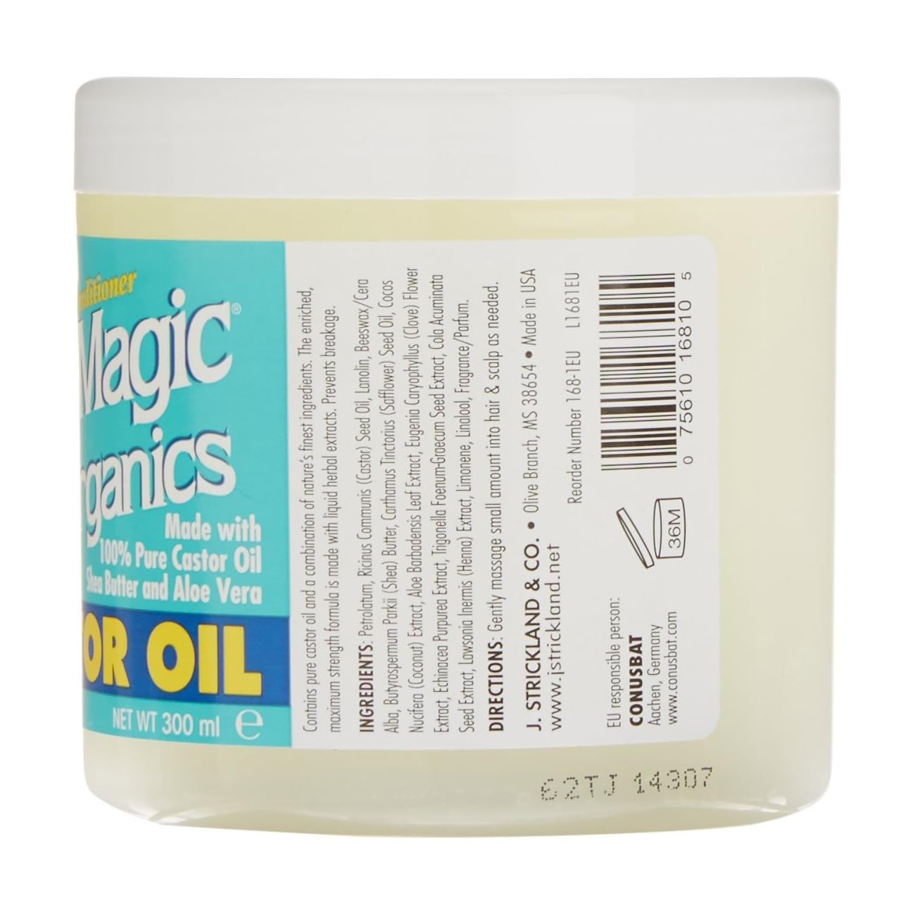 Blue Magic Organics Castor Oil 340g (12oz)