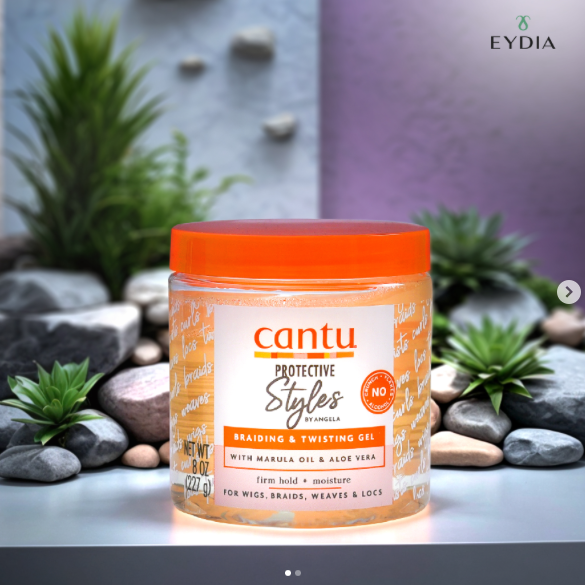 Cantu Protective Styles by Angela Braiding & Twisting Gel 227ml (8oz)