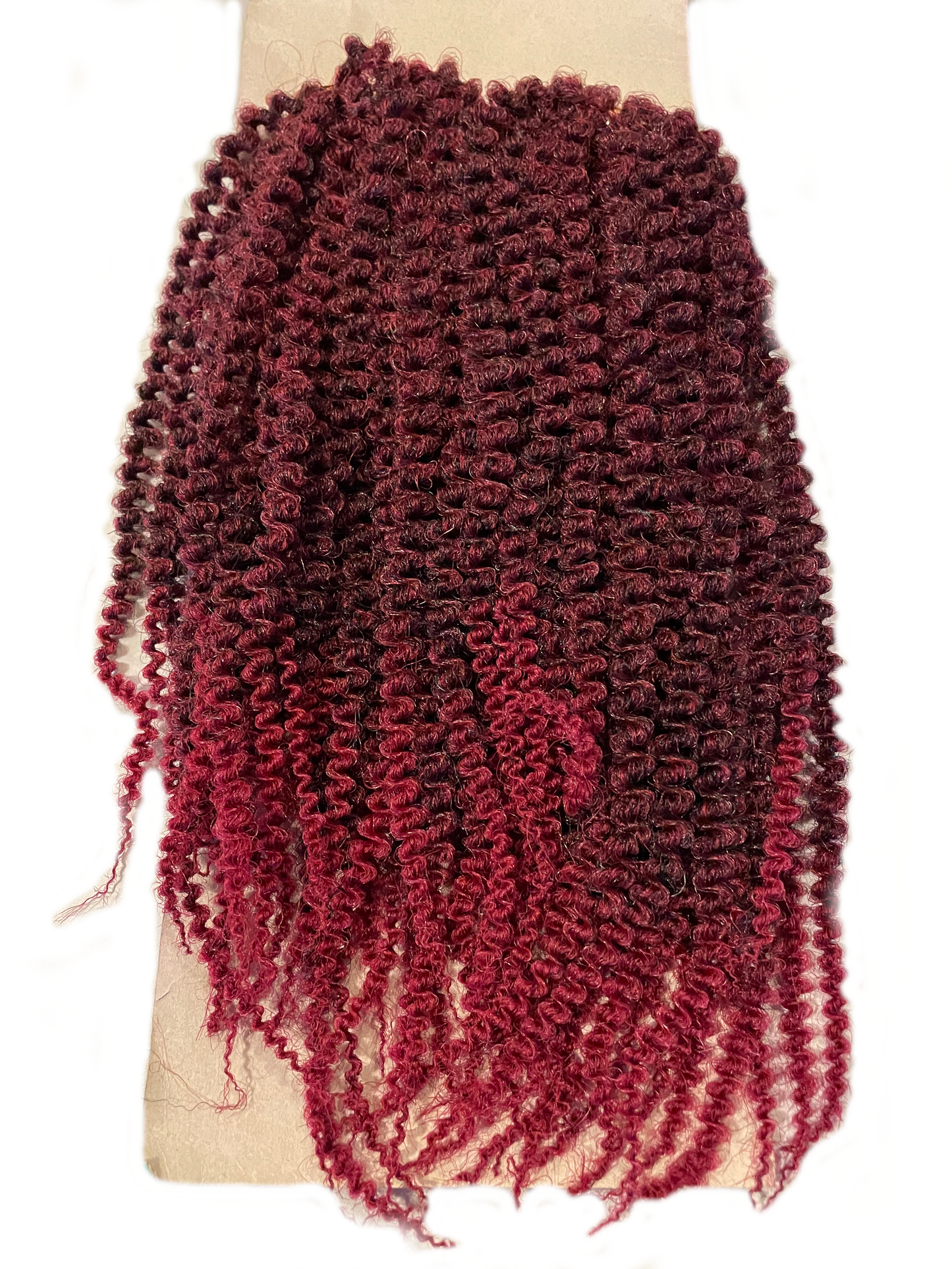 Afro Kinky Crochet Braids - Darling #1/900 - Burgundy