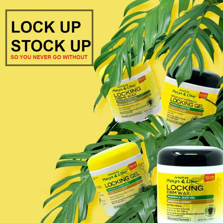 Jamaican Mango & Lime Resistant Formula Locking Firm Wax 380g (16oz)