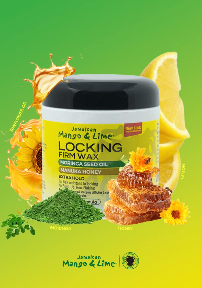 Jamaican Mango & Lime Resistant Formula Locking Firm Wax 380g (16oz)