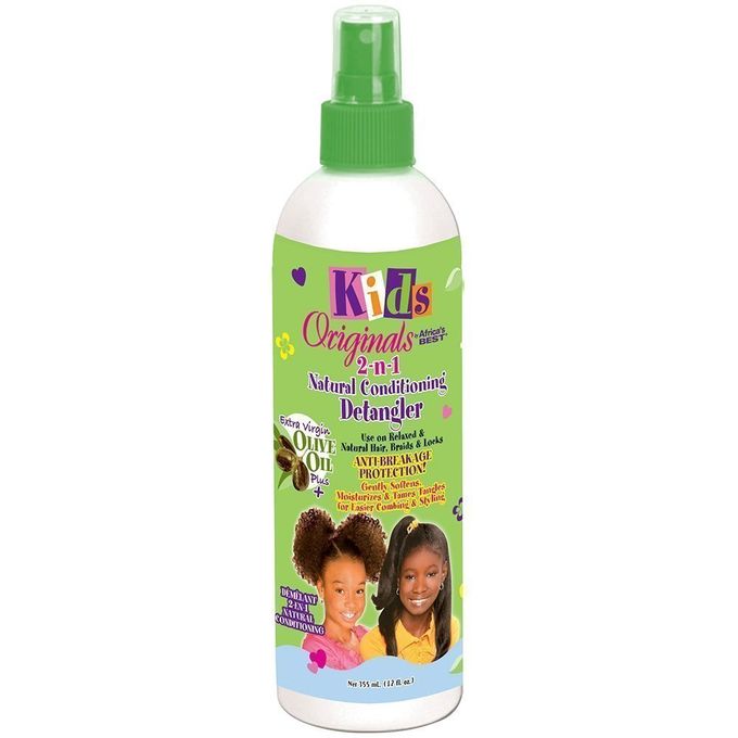 Africa's Best Kids Originals 2 in 1 Detangler Spray 355ml (12oz)