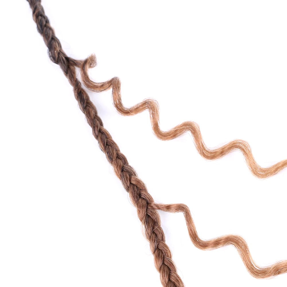 Bohemian / Goddess Crochet Braids #27/613 - Ombre: Sandy Blonde / Light Blonde