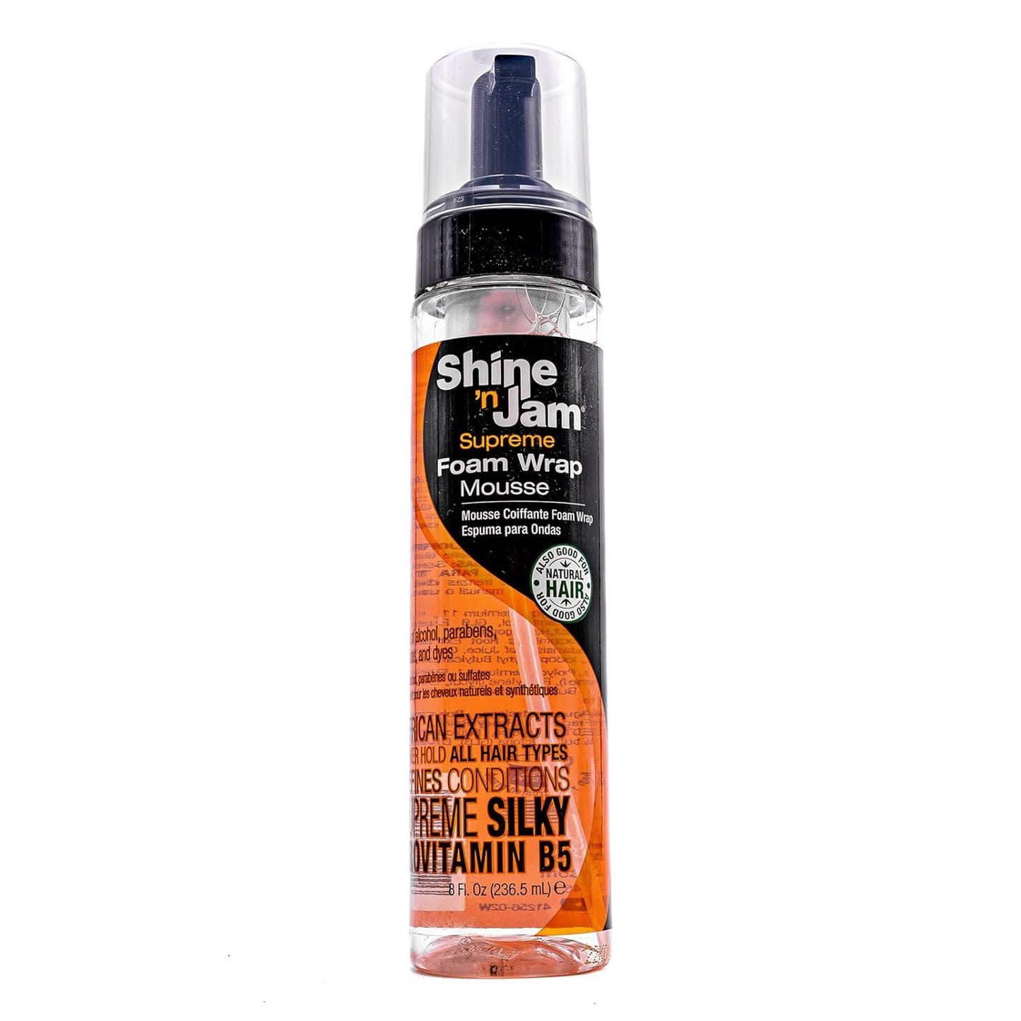 Shine 'n Jam Supreme Foam Wrap Mousse 236ml (8oz)