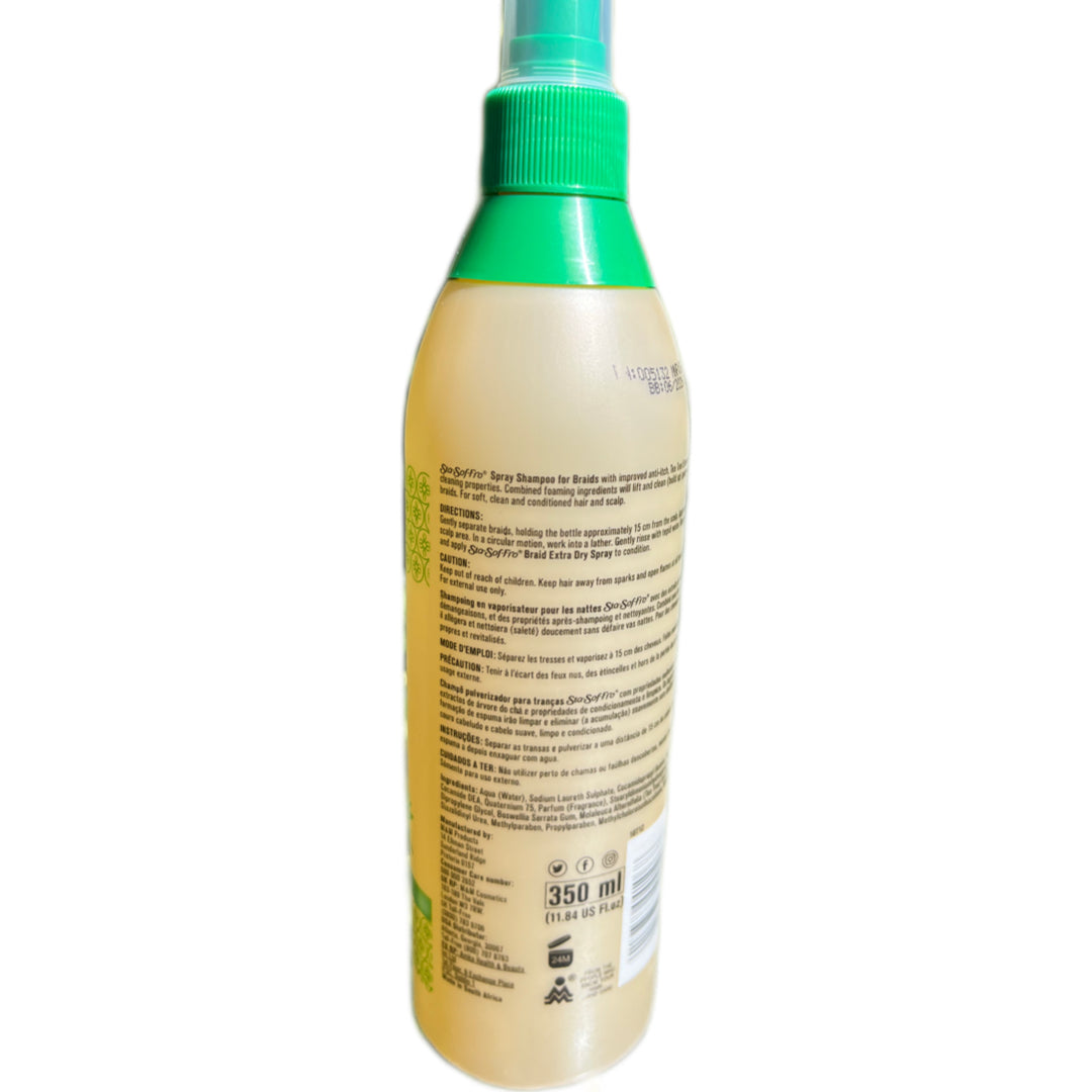 Sta-Sof-Fro Spray Shampoo For Braids 350ml (11.83oz)