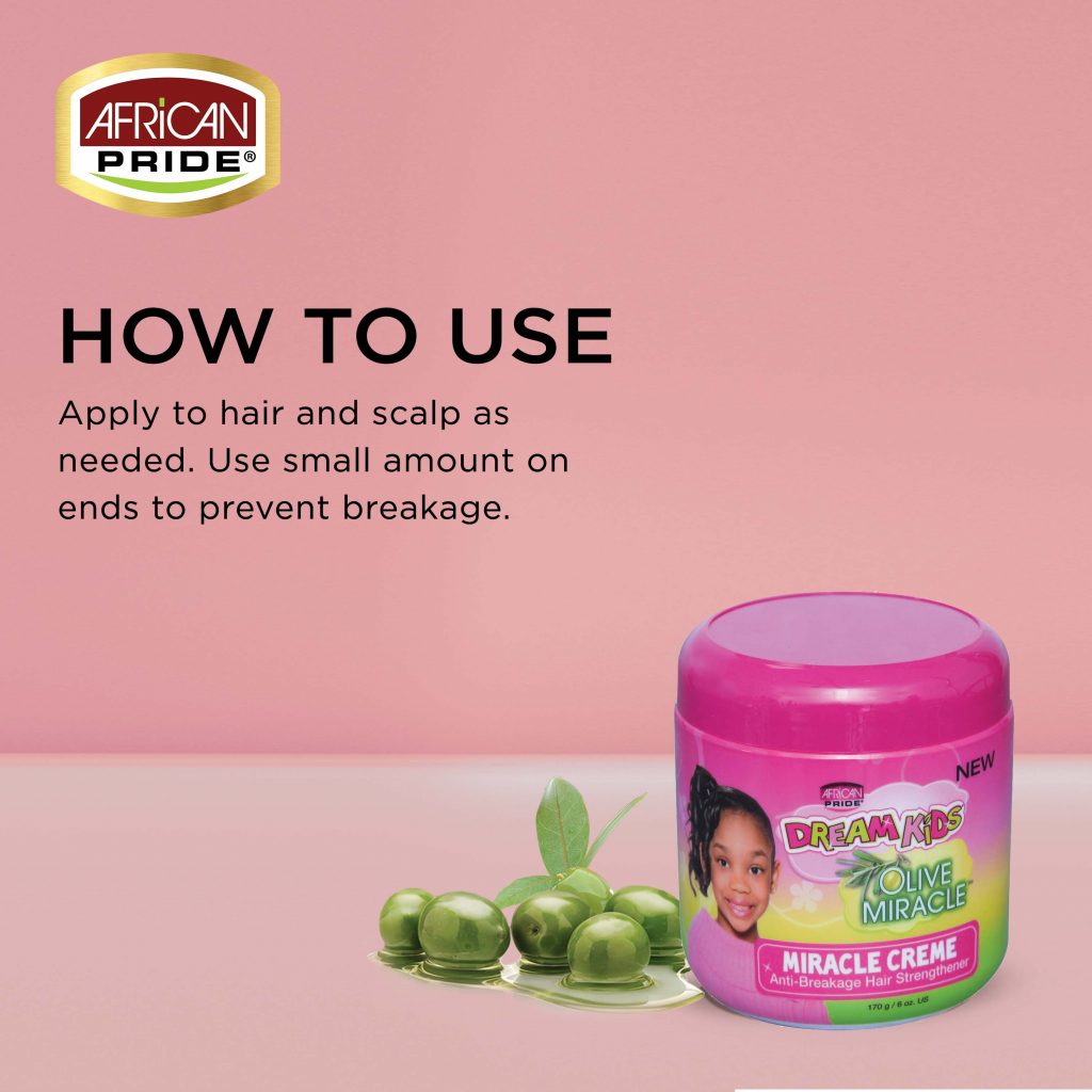African Pride Dream Kids Olive Miracle Smooth Edges 170g (6oz)