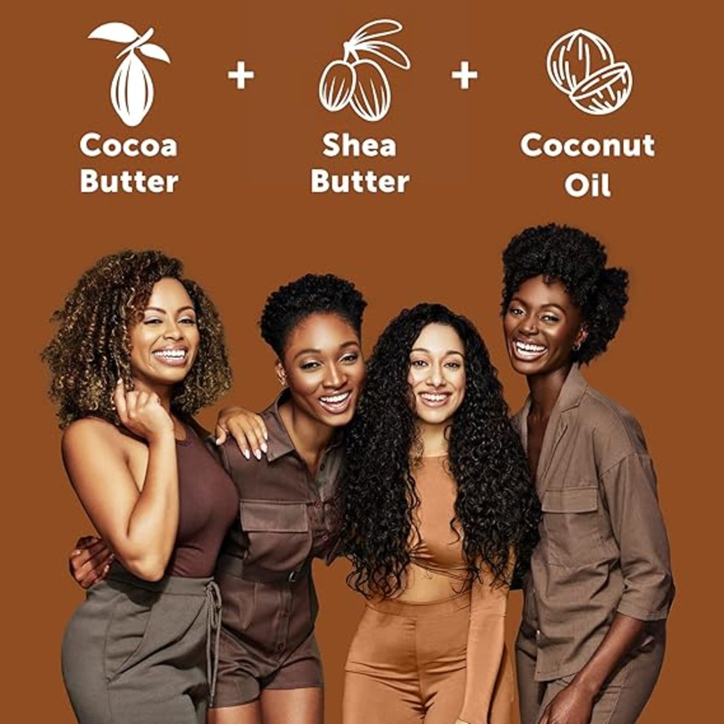 Cantu Cocoa Butter Raw Blend Shea Butter & Coconut Oil 156g (5.5oz)