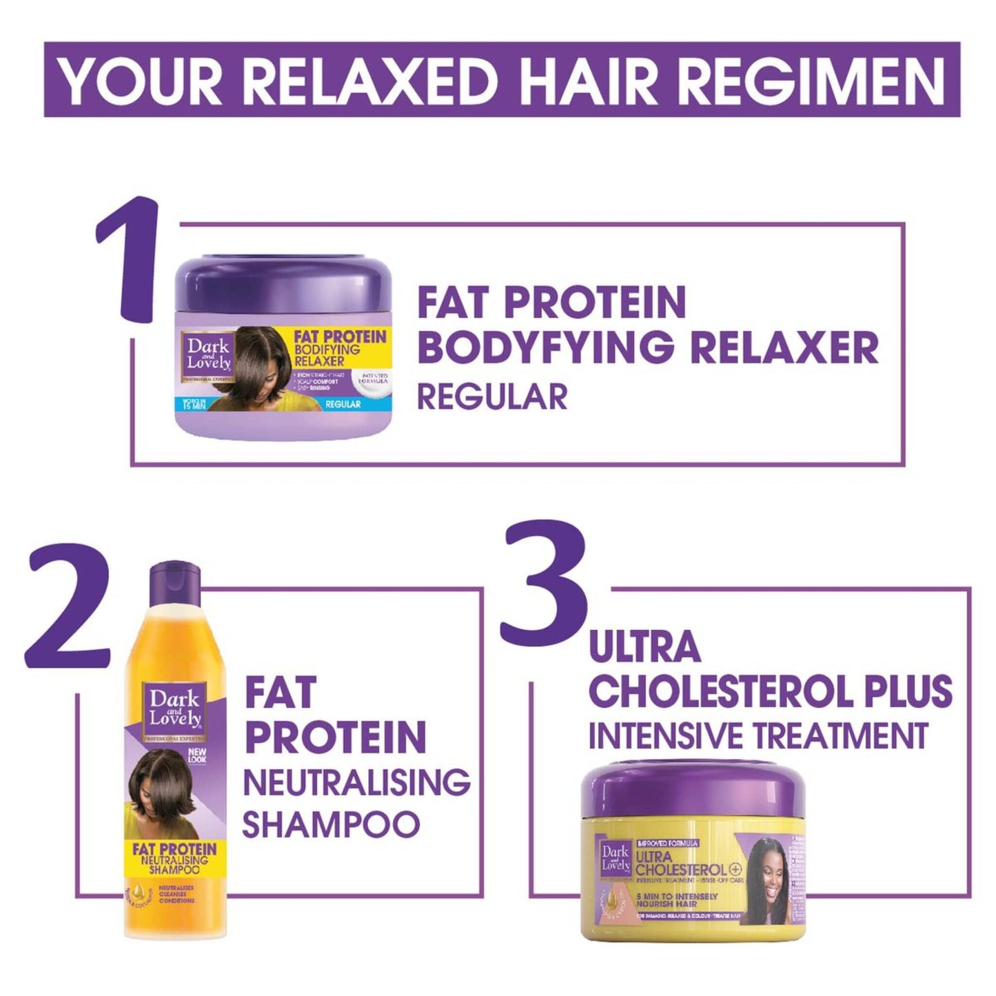 Dark and Lovely Fat Protein Neutralising Shampoo 250ml (8.45oz)