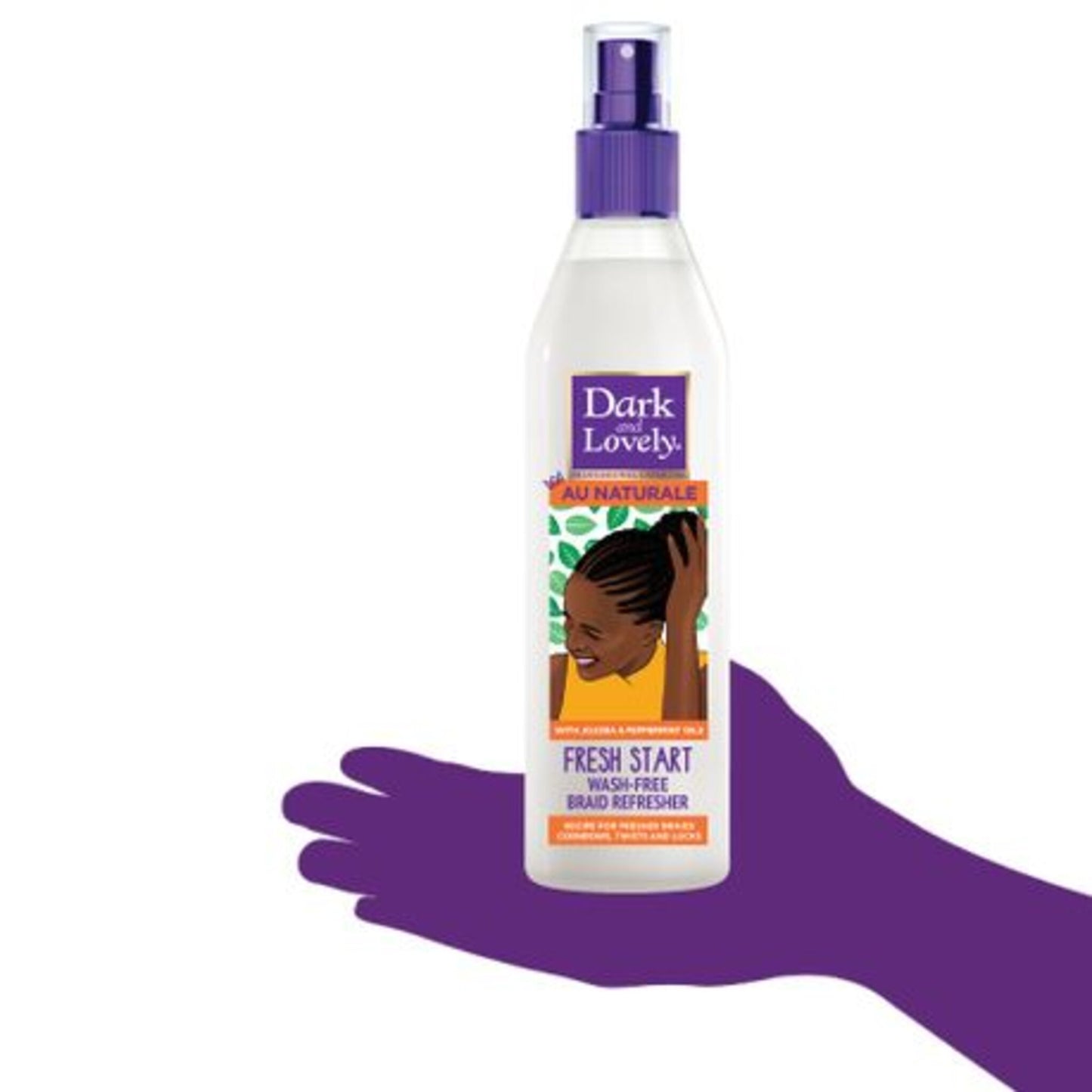 Dark and Lovely Au Naturale Fresh Start Wash-free Braid Refresher 250ml (8.45oz)