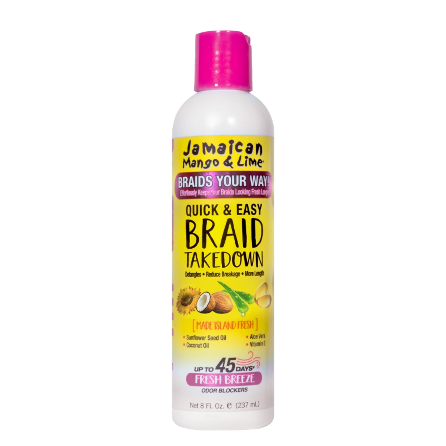Jamaican Mango & Lime Quick & Easy Braid Takedown 237ml (8oz)