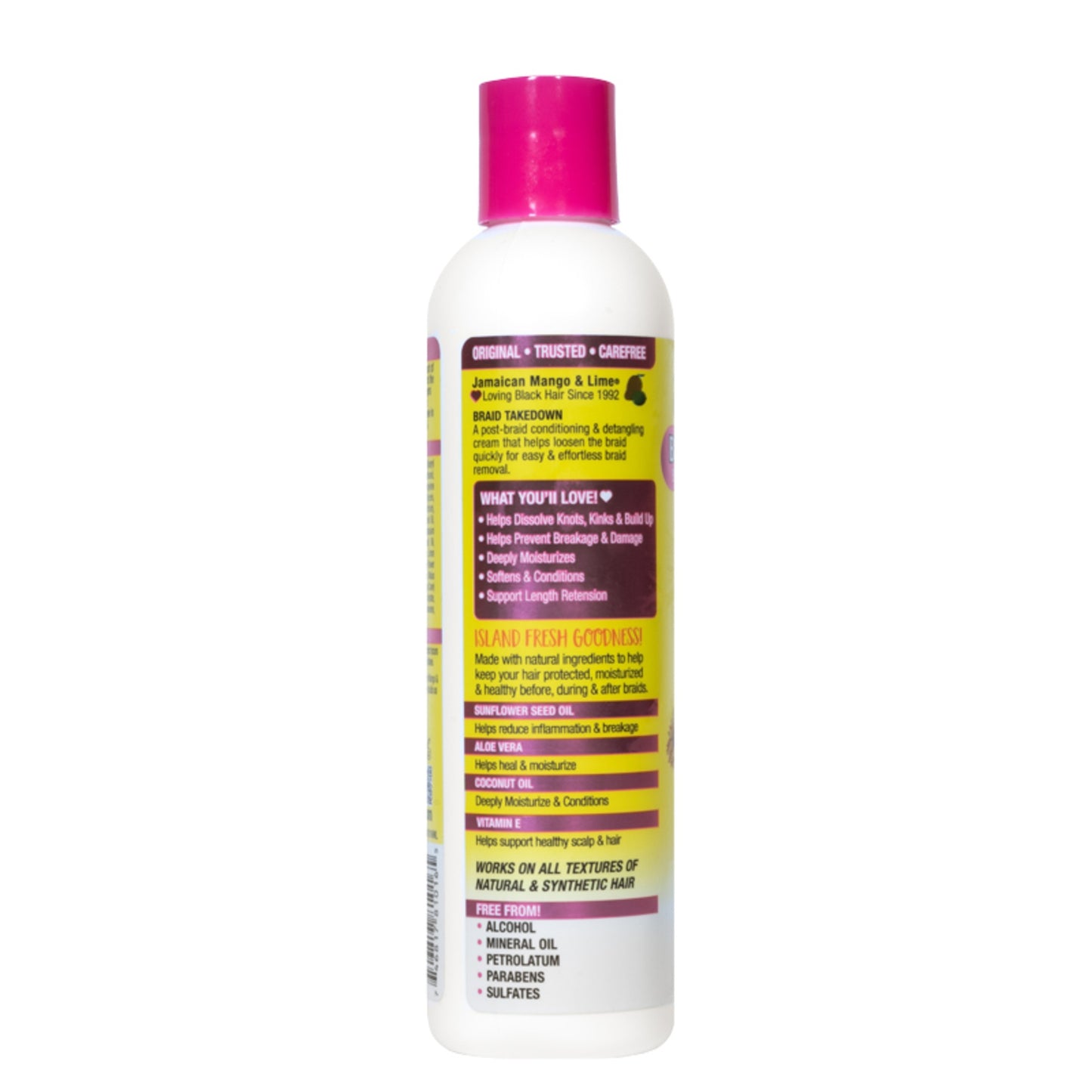 Jamaican Mango & Lime Quick & Easy Braid Takedown 237ml (8oz)