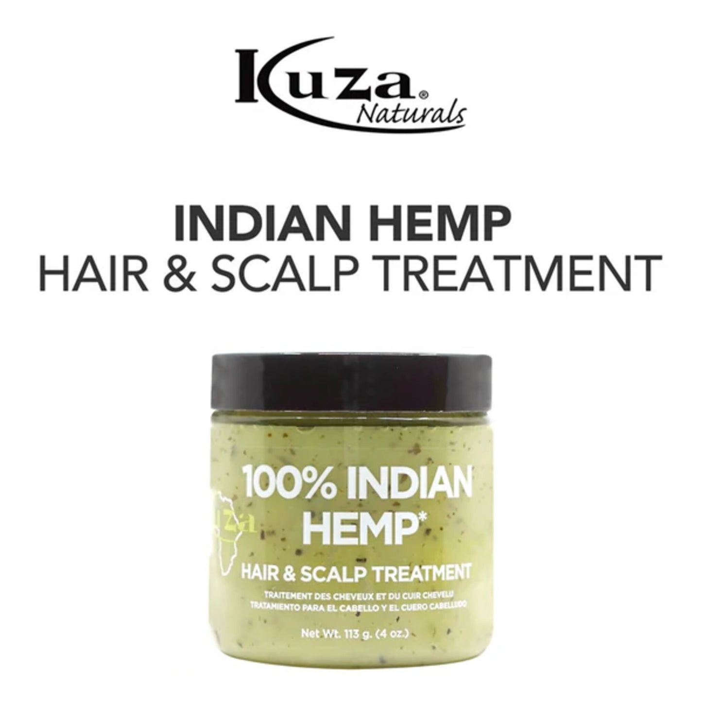 Kuza Indian Hemp Hair & Scalp Treatment 113g (4oz)