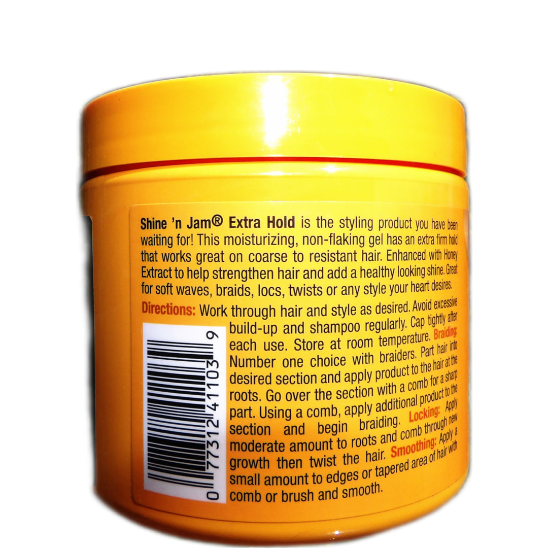Shine 'n Jam Conditioning Gel Extra Hold With Honey Extract 454g (16oz)