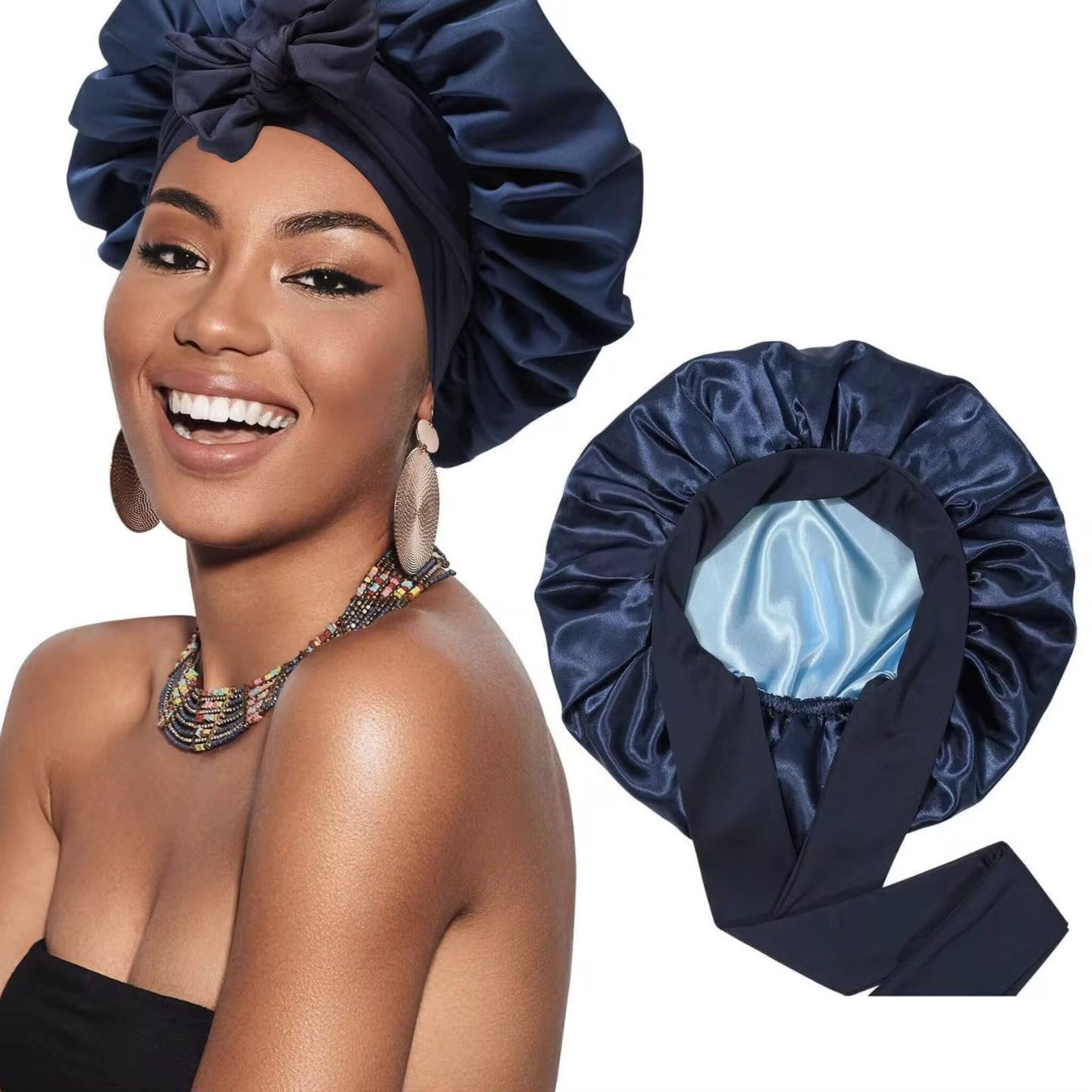 Sleeping satin bonnet
