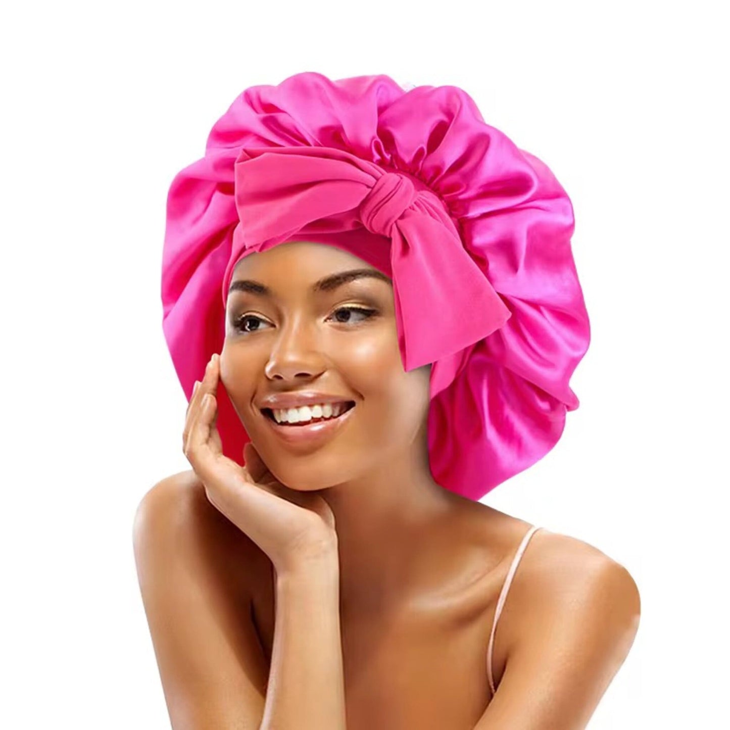 Sleeping satin bonnet