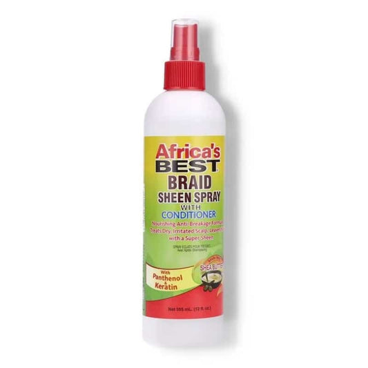 Africa's Best Braid Sheen Spray with Conditioner 355ml (12oz)