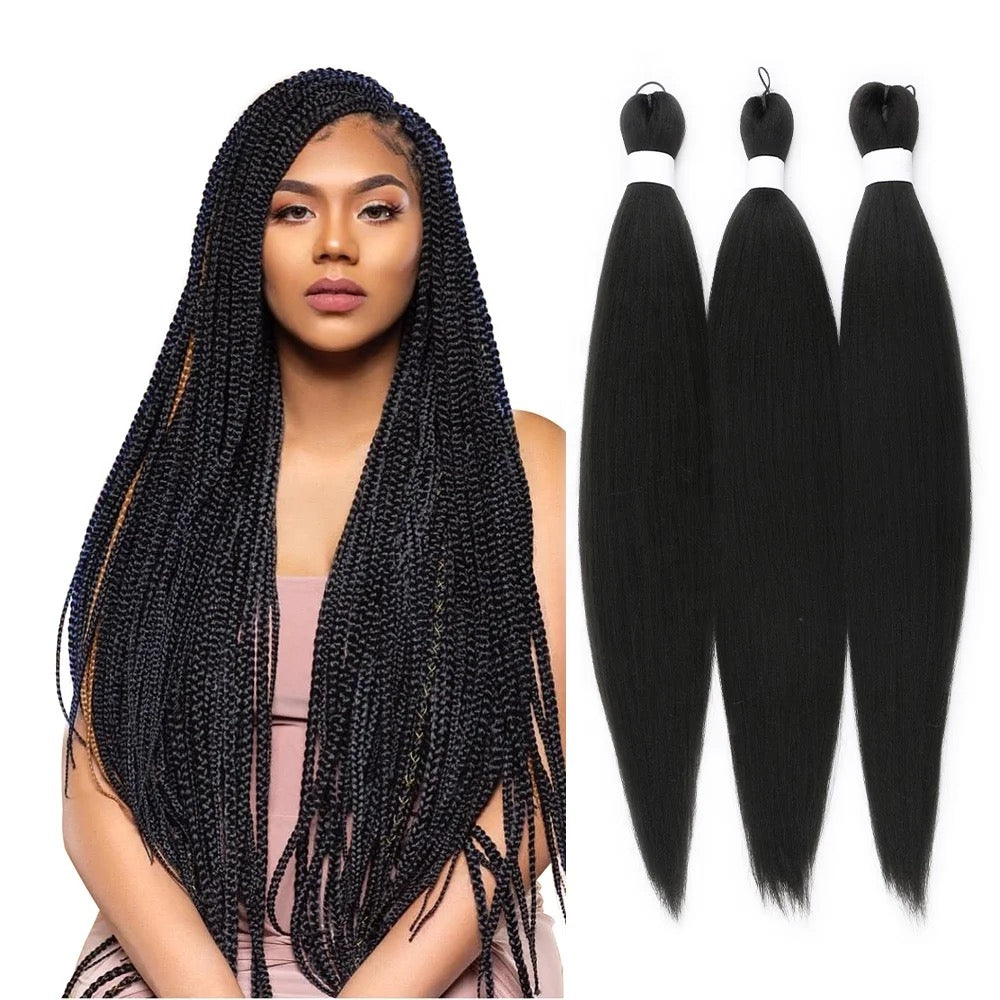 Braiding hair extensions - Best Hair #1B - Black