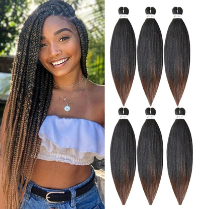 Braiding hair extensions - Best Hair #1B/30 - Ombre: Black / Brown