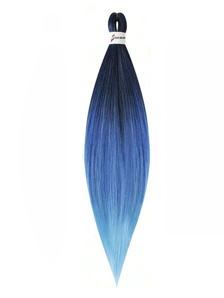 Braiding hair extensions - Best Hair #1B/Light Blue - Ombre: Black / Light Blue