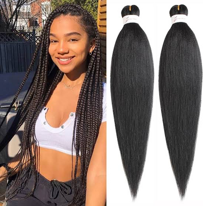 Braiding hair extensions - Best Hair #2 - Charcoal Black