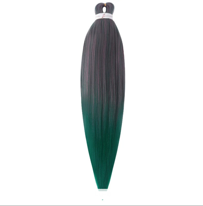 Braiding hair extensions - Best Hair #3 - Ombre: Purple / Green