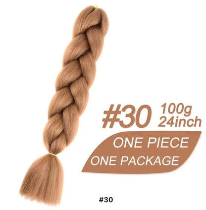 Braiding hair extensions #30 - Copper Brown