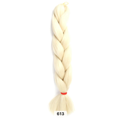 Braiding hair extensions #613 - Light Blonde