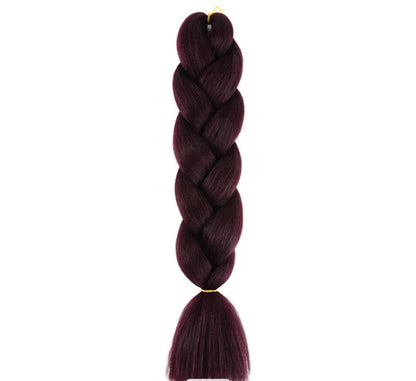 Braiding hair extensions #99J - Dark Maroon