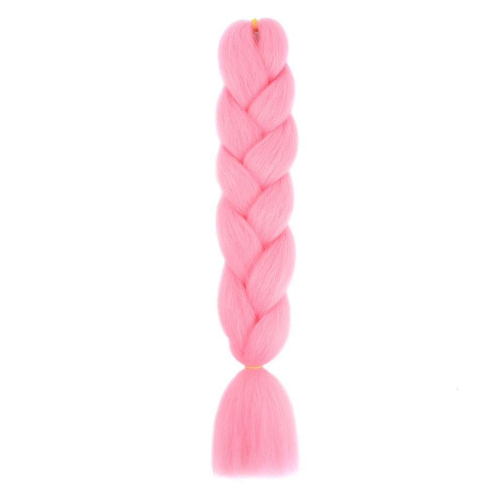 Braiding hair extensions #A15 - Rose Pink