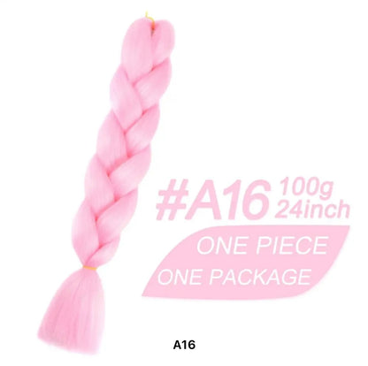 Braiding hair extensions #A16 - Baby Pink