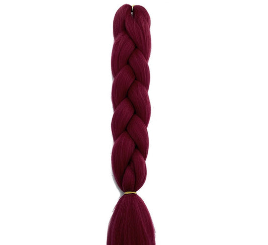 Braiding hair extensions #A19 - Burgundy