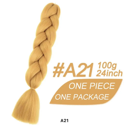 Braiding hair extensions #A21 - Golden