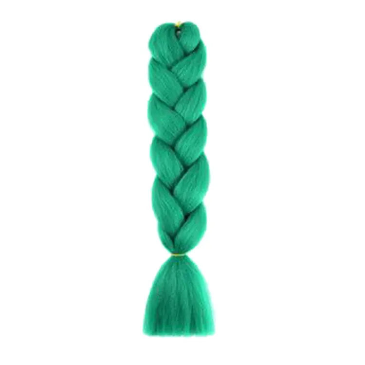 Braiding hair extensions #A24 - Green