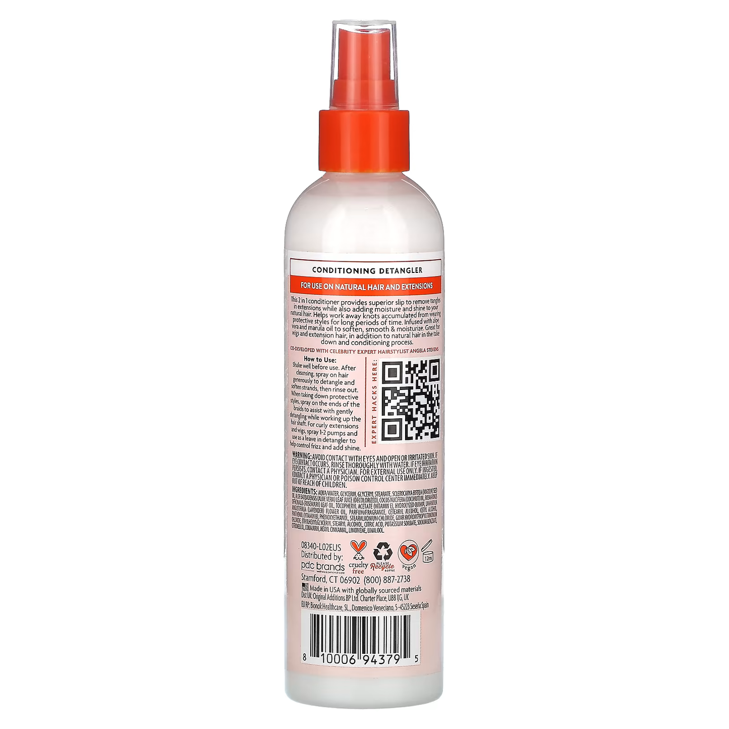 Cantu Protective Styles by Angela Conditioning Detangler 237ml (8oz)