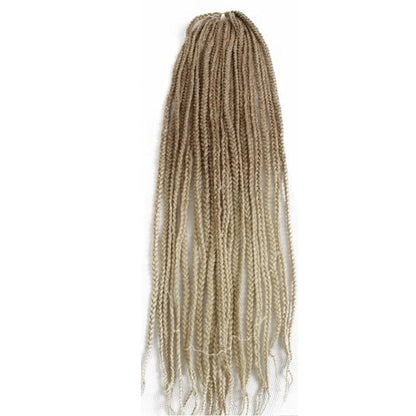 Crochet Box Braids #27/613 - Ombre: Blonde / Light Blonde