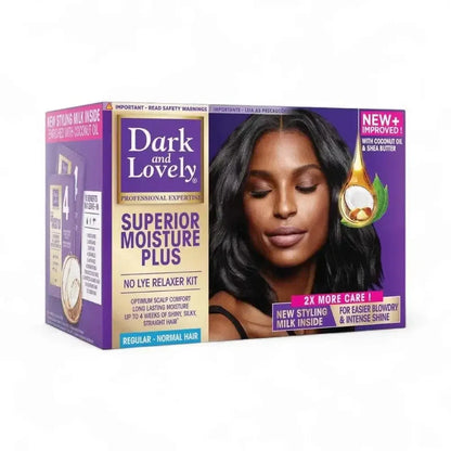 Dark and Lovely Superior Moisture Plus Relaxer Kit