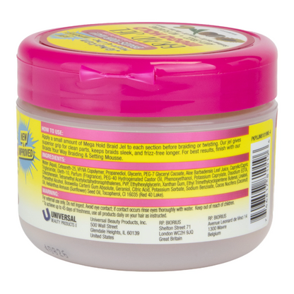 Jamaican Mango & Lime Braid Jel Mega Hold Anti-Frizz 227g (8oz)