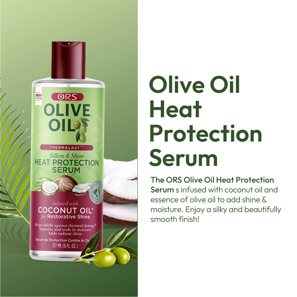 ORS Olive Oil Heat Protection Serum Coconut Oil 177ml (6oz)