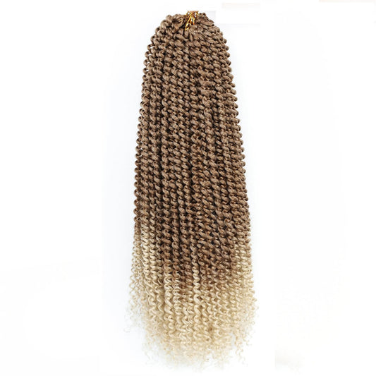 Passion Twist Water Wave Crochet Hair #27/613 - Ombre: Blonde / Light Blonde