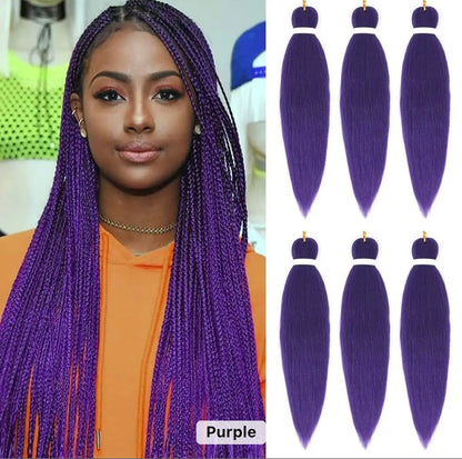 Braiding hair extensions - Best Hair - Purple