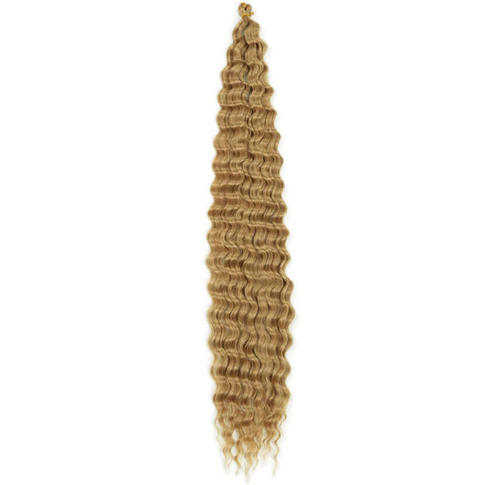 Wavy Goddess Deep Curly Braiding Hair #27 - Blonde