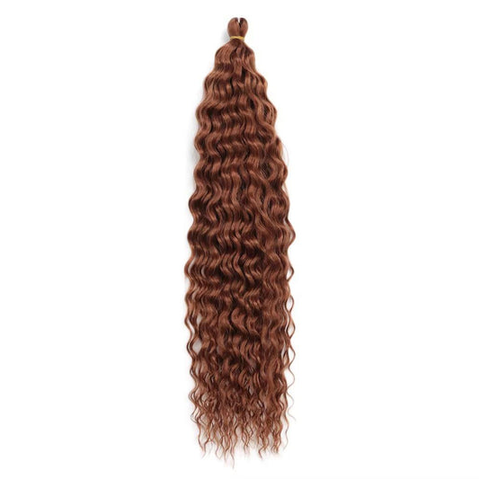 Wavy Goddess Deep Curly Braiding Hair #30 - Brown