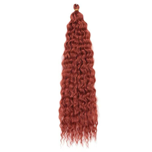 Wavy Goddess Deep Curly Braiding Hair #350 - Ginger