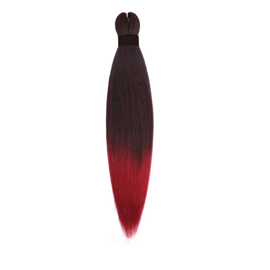 Braiding hair extensions - Best Hair #1B/900 - Ombre: Black / Burgundy