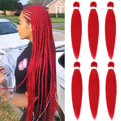 Braiding hair extensions - Best Hair - Red