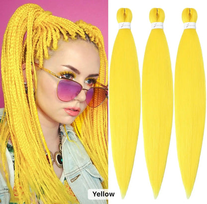 Braiding hair extensions - Best Hair - Yellow