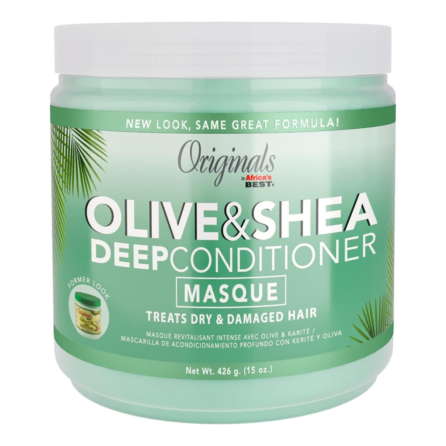 Africa's Best Originals Olive Oil Deep Conditioner 426g (15oz)